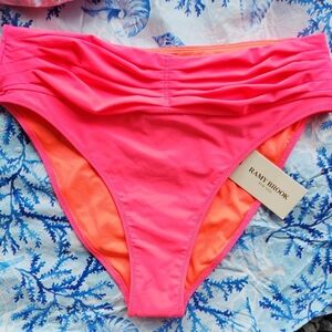 Ramy Brook Neon Pink and Orange Bikini Bottom